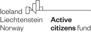 Aktyviu pilieciu fondas logotipas